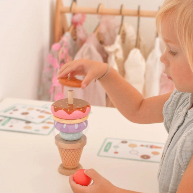 Woopie Green houten ijsjes montessori ijssalon