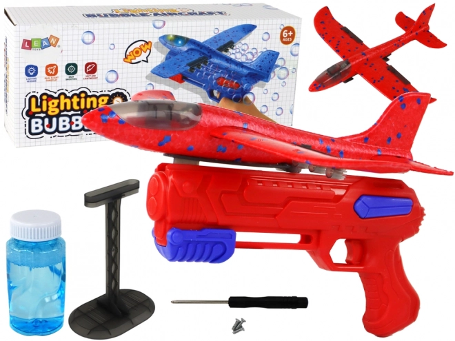 Bellenblazer Vliegtuig Rood