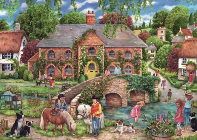 Puzzel Leven op het Platteland 1000 Stukken
