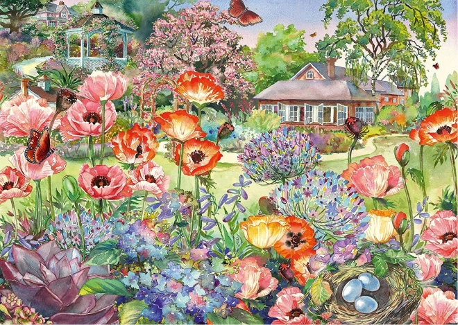 Legpuzzel Bloeiende tuin 1000 stukjes SCHMIDT