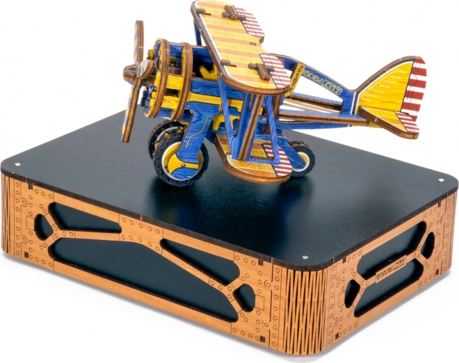 Houten 3D-puzzel WOODEN CITY dubbeldekker – gelimiteerde editie