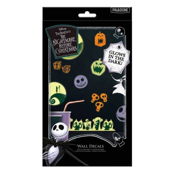 Kerstverlichting met stickers Nightmare Before Christmas