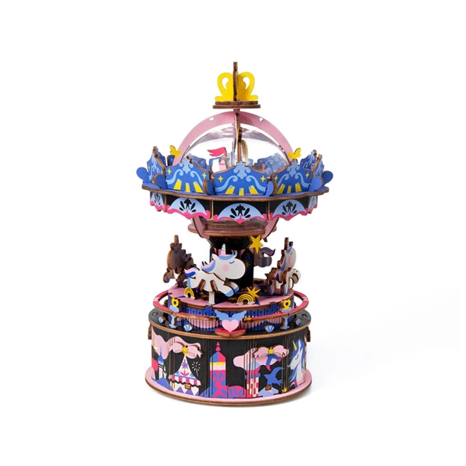 RoboTime 3D puzzel Vrolijke draaimolen
