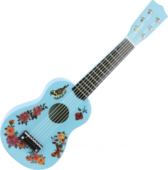 Houten akoestische gitaar Nathalie Lété
