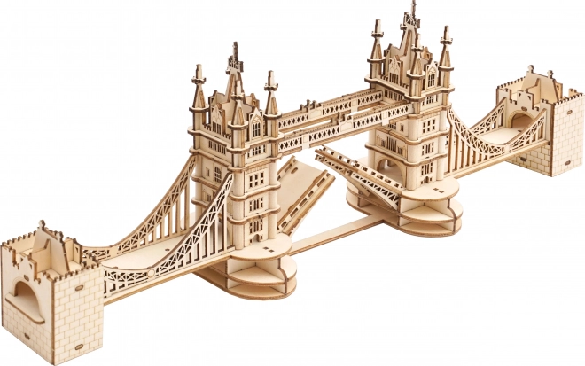 RoboTime houten 3D puzzel brug Tower Bridge verlicht