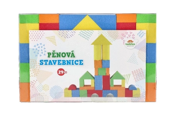 Kleurige foam bouwset voor kinderen