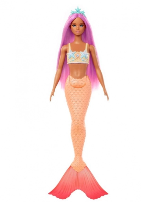 Barbie Zeemeerminpop met Oranje Staart