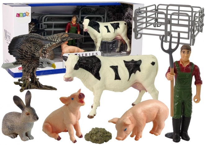grote set boerderij dierenbeeldjes