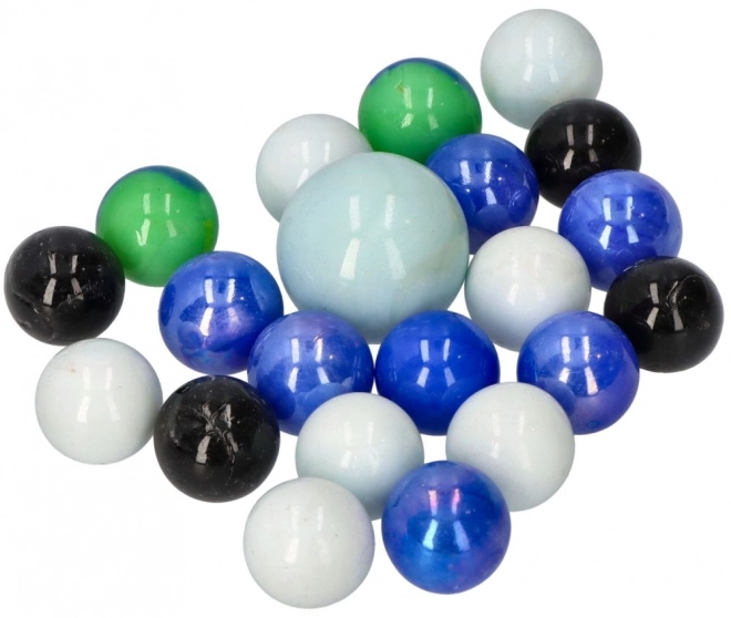 Glazen knikkers Marbles 21 st - Marmeren knikkers