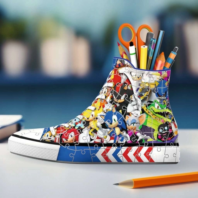 Ravensburger 3D puzzel sneaker Egel Sonic 112 stukjes