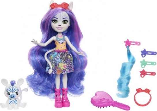 Enchantimals Deluxe Pop Zemirah Zebrová