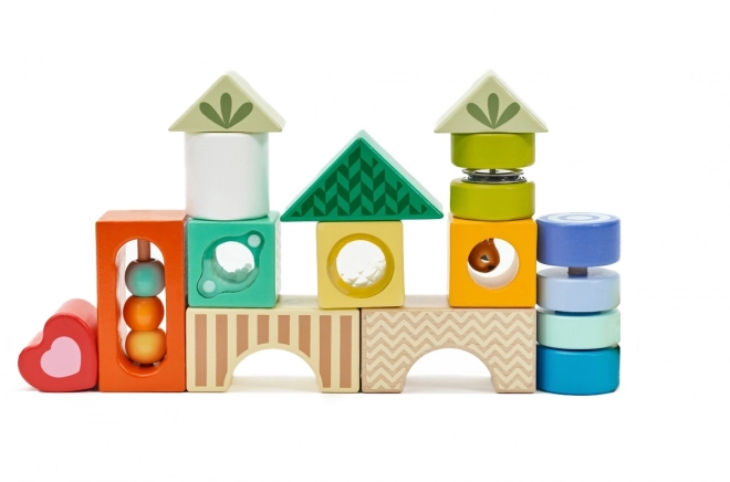 Houten sensorische blokken Classic World Montessori