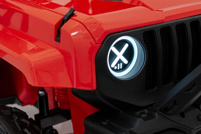 Elektrische kinderauto OFF ROAD Speed rood