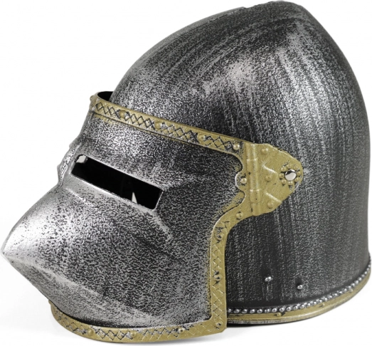 Ridderhelm met opklapbaar vizier voor kinderen