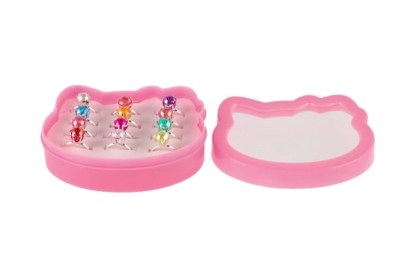 Ringen met parel voor kleine prinsesjes