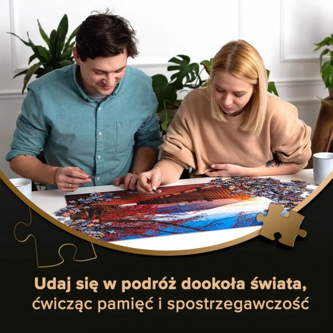 TREFL Puzzel Premium Plus Foto Odyssee: Kasteel Neuschwanstein 1000 stukjes