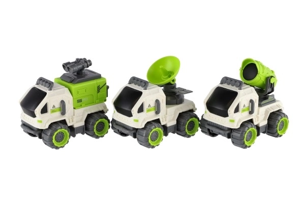 Auto ruimte plastic 7x10cm op traagheidsmotor 3 soorten
