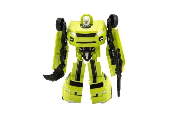 Transformer auto/robot plastic 18cm in doos 19x22x6cm - 1 stuk