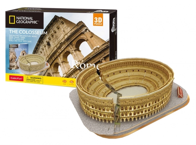 3D puzzel CubicFun Nationale Geografische Colosseum 131 stukjes