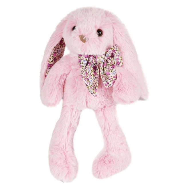 Zacht roze pluche voor de eerste knuffels