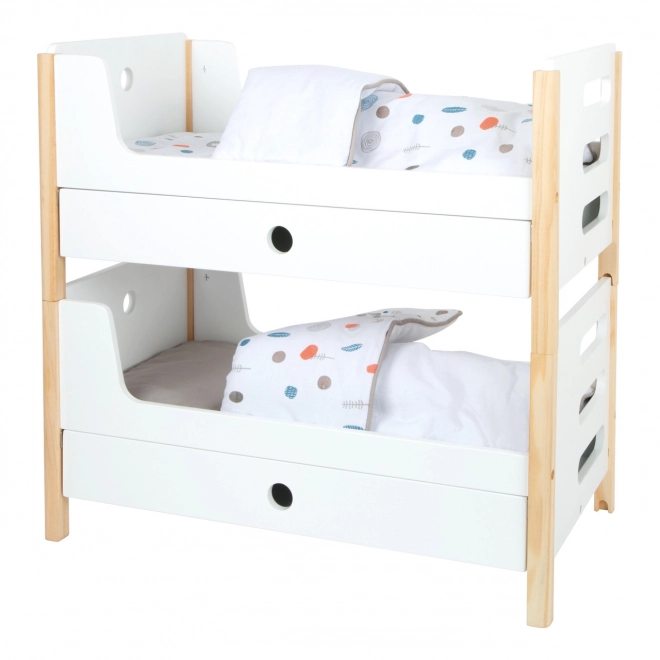 Kleine Voet Houten Bedje Kleine Knoop