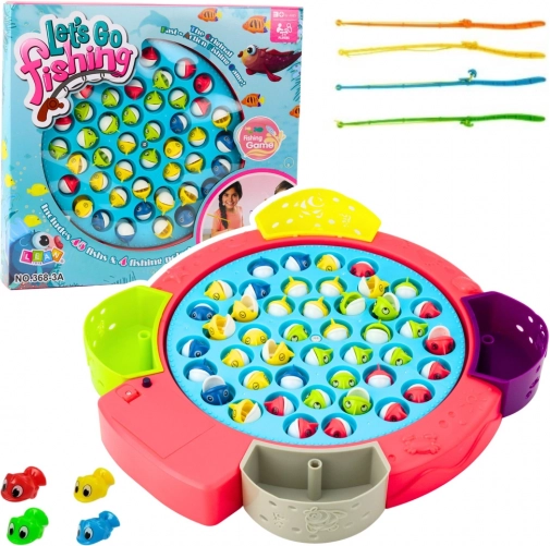 Interactief hengelspel roze