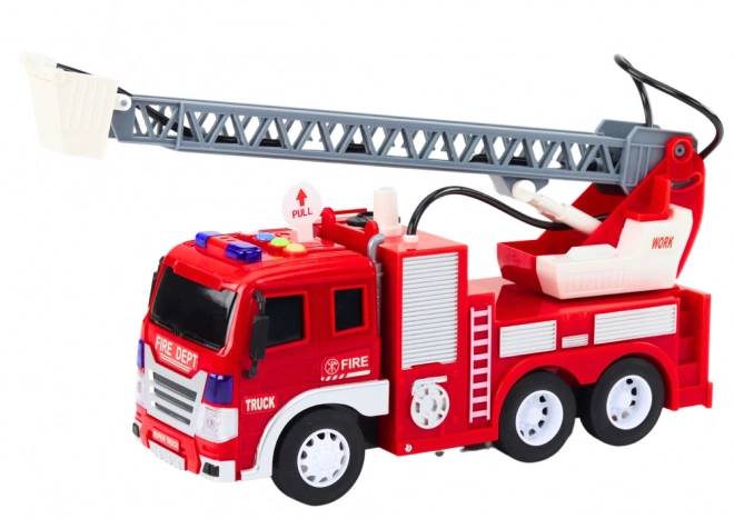 Brandweerauto met Verrekijker 1:16