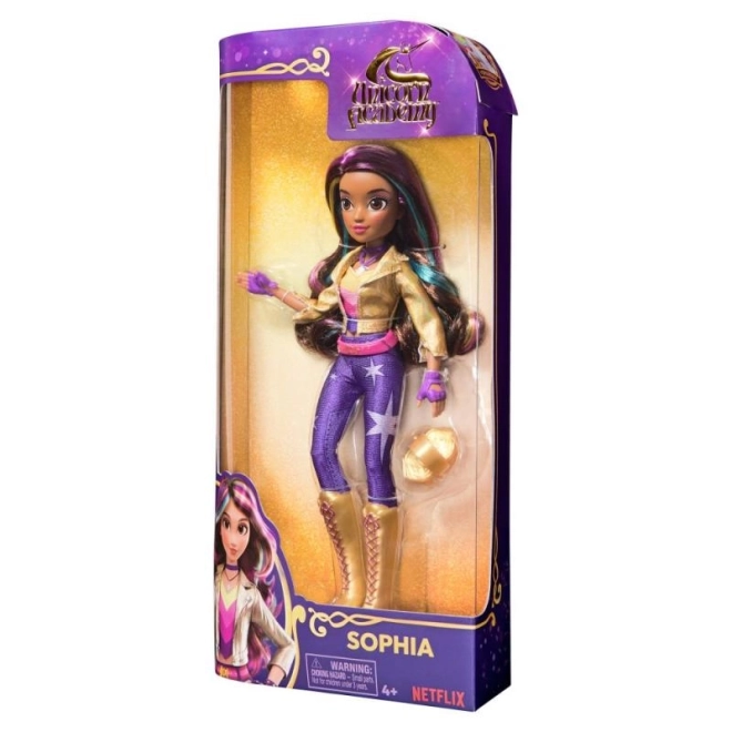 Eenhoorn academie pop 24 cm sophia