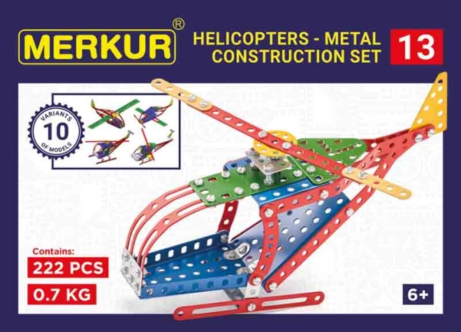 Merkur 013 Helikopter - 222 onderdelen