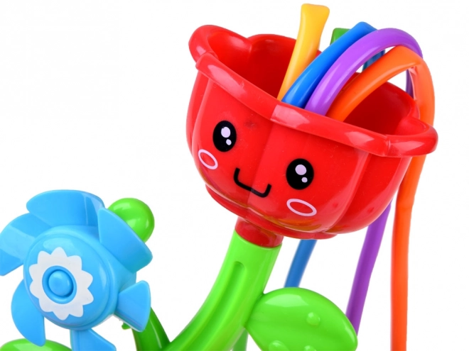 Vrolijke bloemige kindersproeier