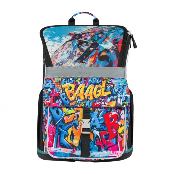 Schooltas BAAGL Zippy Skatepark