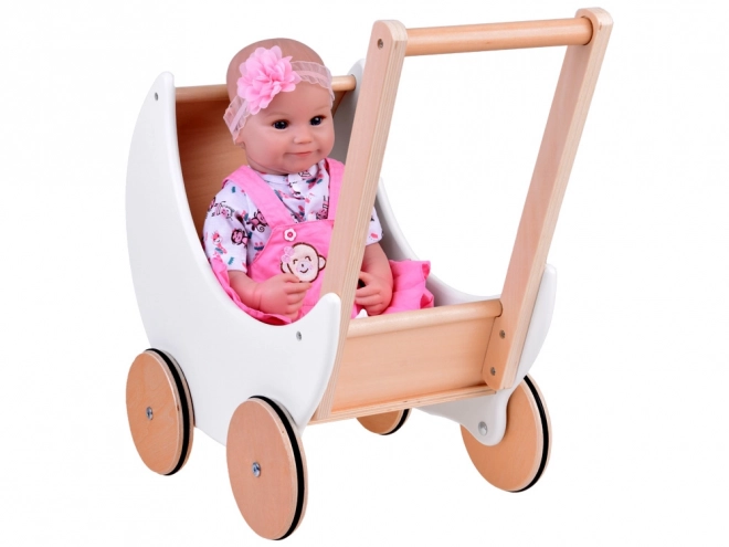 Schattige houten poppenwagen ZA5484