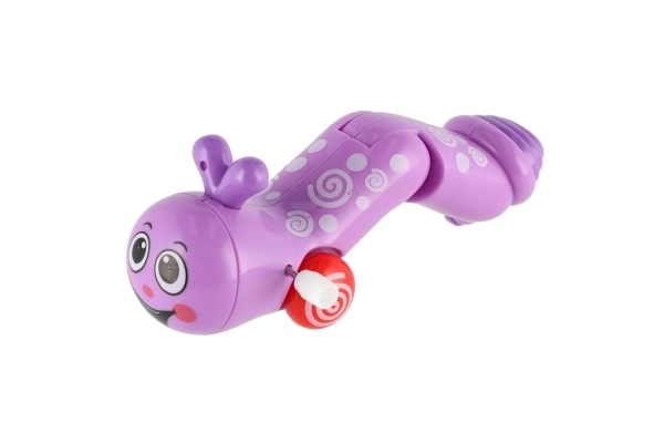 Kruipende plastic worm van 13cm, verkrijgbaar in 6 kleuren, 12 stuks in doos