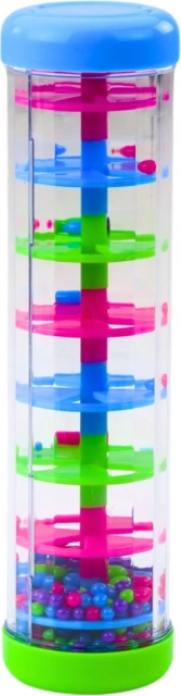 Sensorische buis met kleurrijke kralen 20 cm