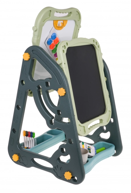 Multifunctioneel bord voor kinderen 3+ met magnetisch bord en stoeltje