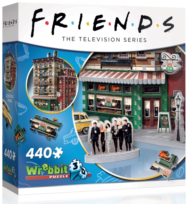 WREBBIT 3D-puzzel Friends: Central Perk 440 stukjes