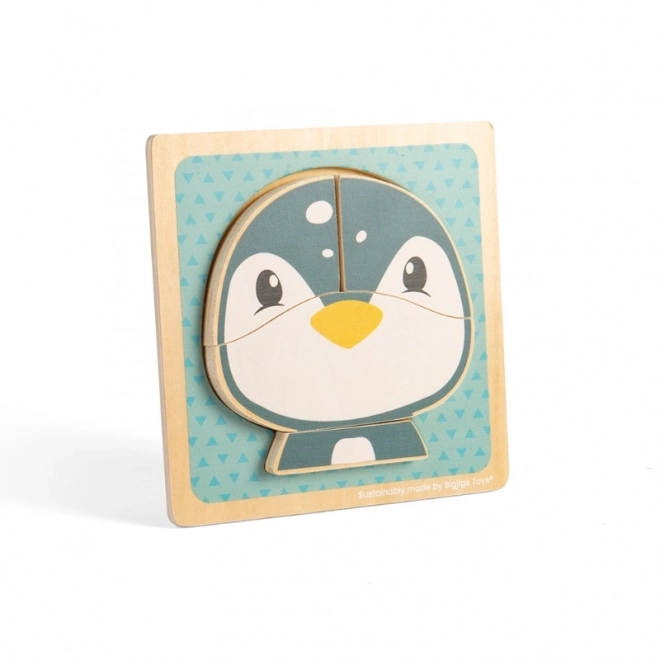 Houten Puzzel Pinguïn Bigjigs Toys