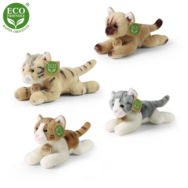 Pluche kat 18 cm ecologisch