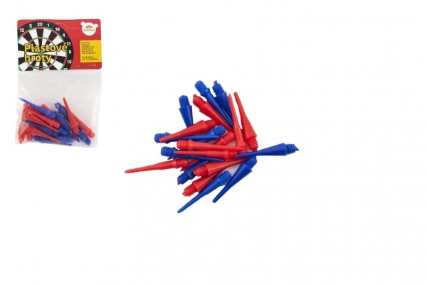 Plastic punten voor dartpijlen 20 stuks