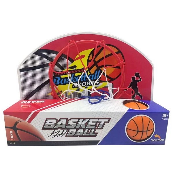 Basketbalring met bal