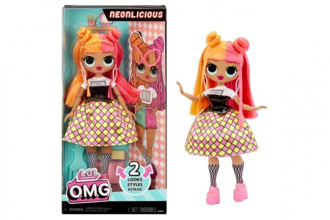 L.O.L. Surprise! OMG Grote Zus, 2 outfits – Neonlicious