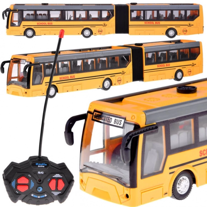 Leuke op afstand bestuurbare stadsbus