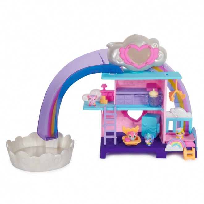 Hatchimals speelset Regenboogwereld broeden in water