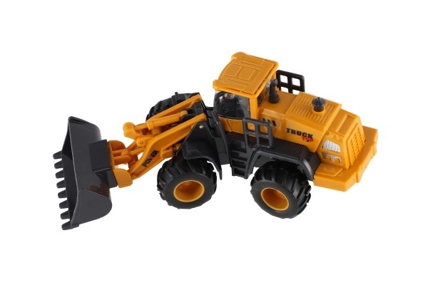 Bouw lader van kunststof 20 cm op vliegwiel