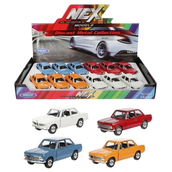 Metalen model BMW 2002 TI op schaal 1:24