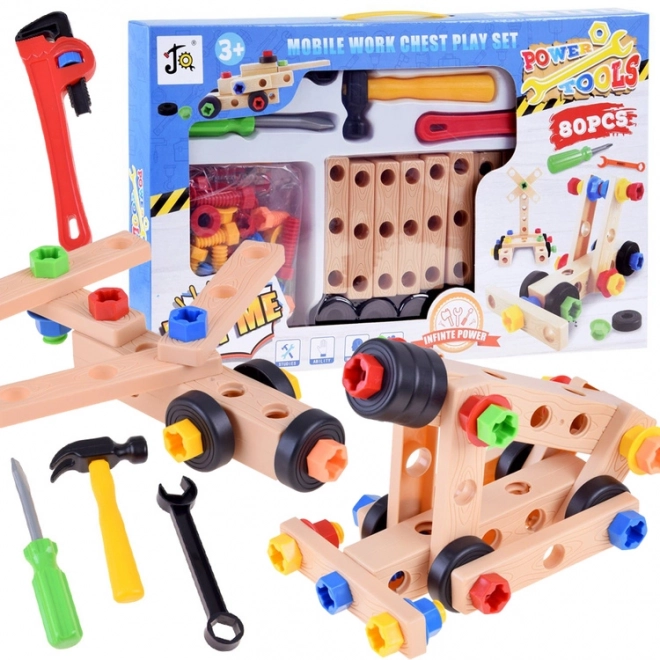 Creatieve CONSTRUCTIE BLOKKEN Set 80 stuks ZA3110