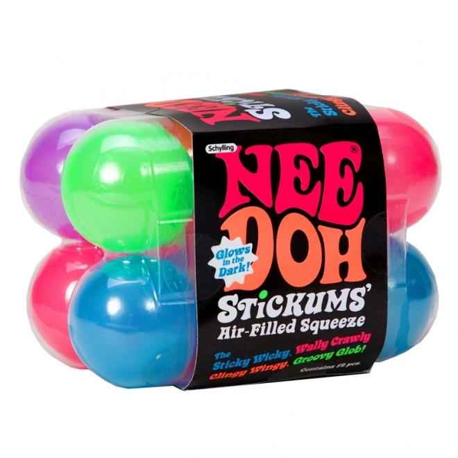 Schylling NeeDoh Gloeiende ballen 12 stuks