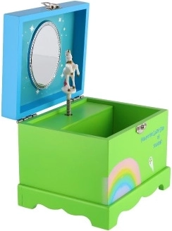 Spiegeltje en ruimte voor schatten