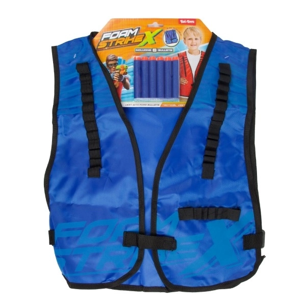 Kindertactisch vest met schuimpatronen