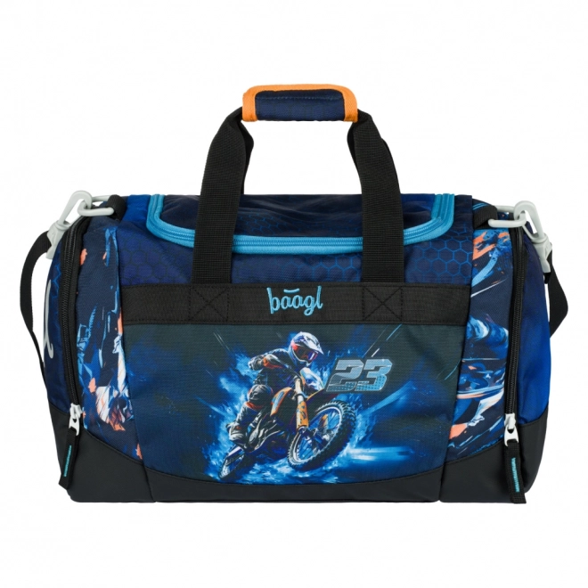 BAAGL Kinder sporttas Motorfiets